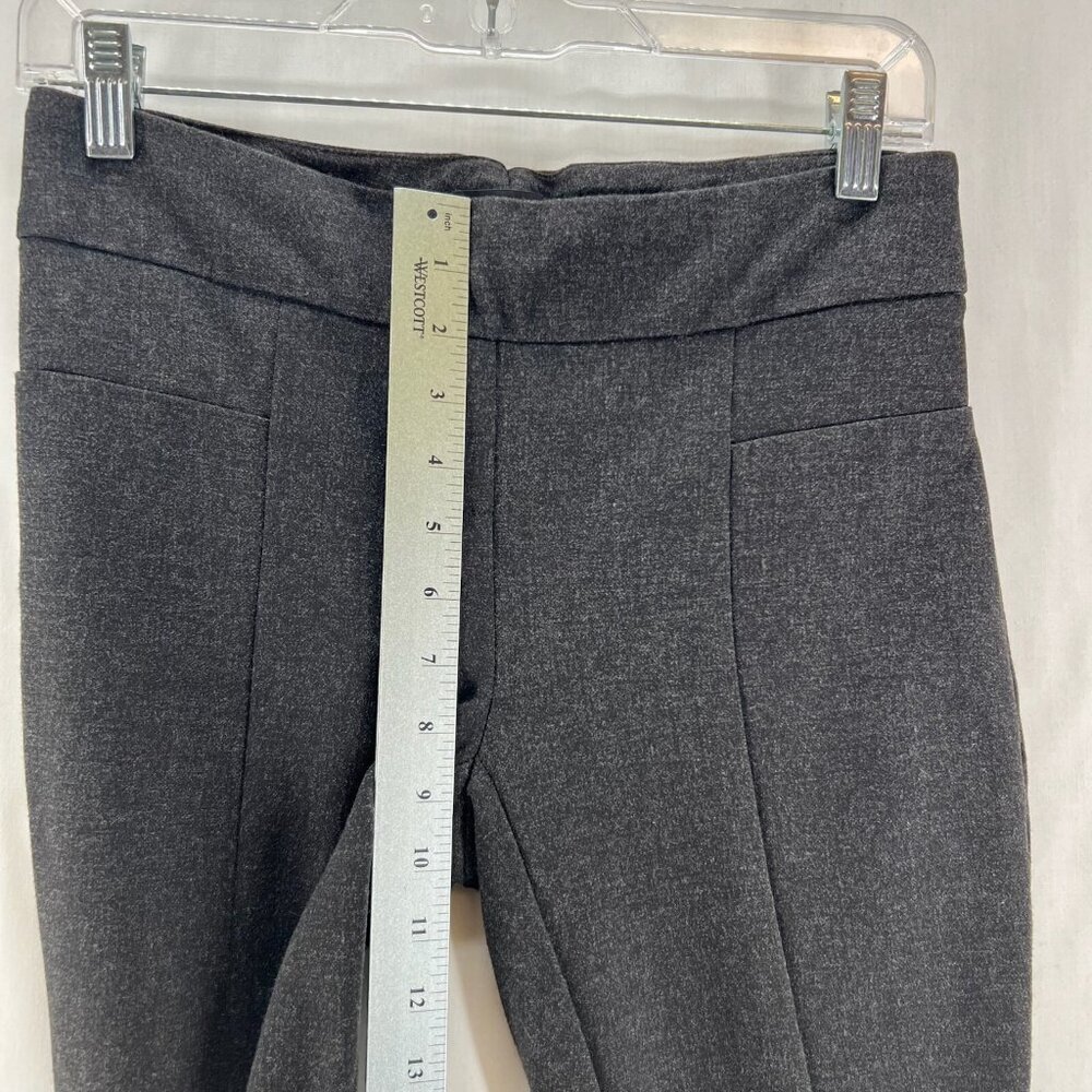 Hilary Radley Pants Womens S Skinny Ankle Mid Rise Pull On Stretch Heather Gray - Picture 8 of 10